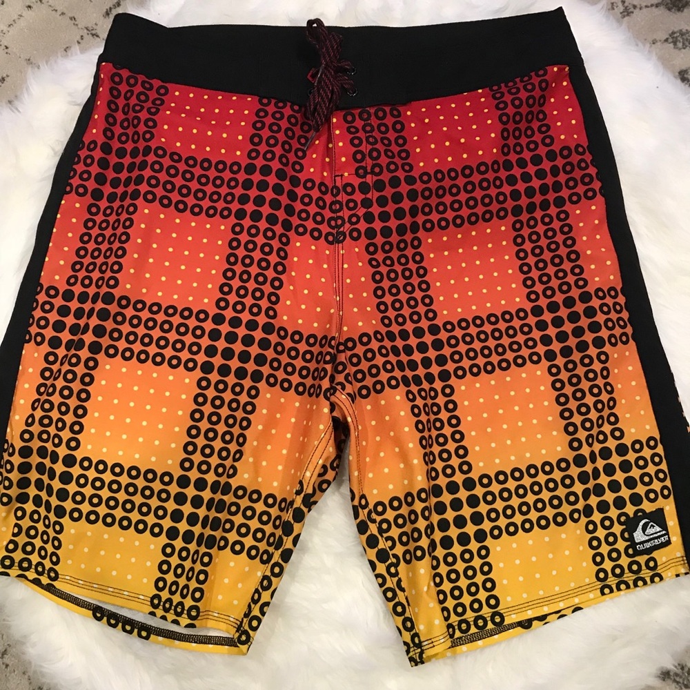 🆕 Quiksilver Surf Shorts Board Skate Bermuda 36